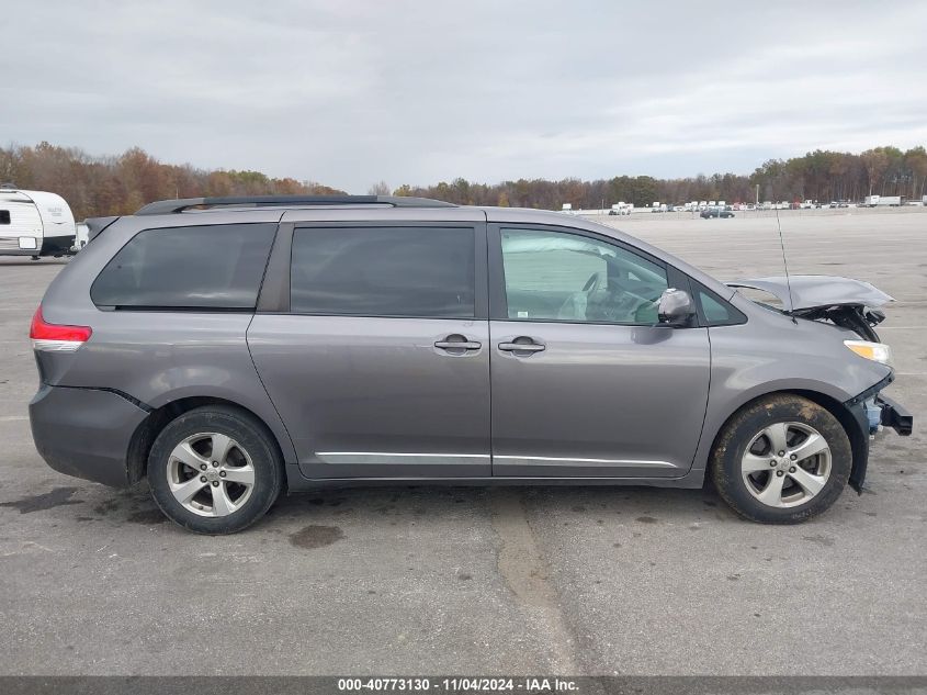 2014 Toyota Sienna Le V6 8 Passenger VIN: 5TDKK3DC7ES524288 Lot: 40773130