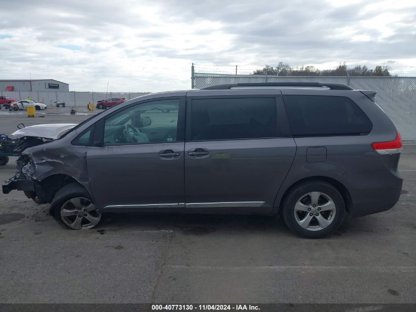 2014 Toyota Sienna Le V6 8 Passenger VIN: 5TDKK3DC7ES524288 Lot: 40773130