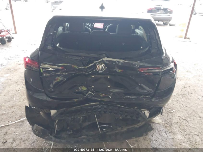 2021 Buick Envision Fwd Preferred VIN: LRBAZLR43MD109681 Lot: 40773135