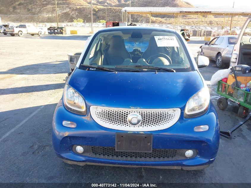 2016 Smart Fortwo Passion/Prime/Proxy/Pure VIN: WMEFJ5DA6GK056001 Lot: 40773142