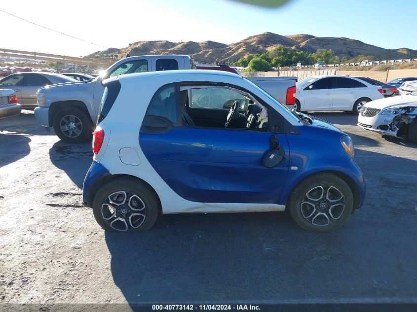 2016 Smart Fortwo Passion/Prime/Proxy/Pure VIN: WMEFJ5DA6GK056001 Lot: 40773142