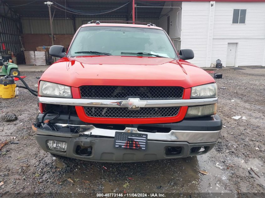 2004 Chevrolet Avalanche 1500 VIN: 3GNEK12T14G160684 Lot: 40773146