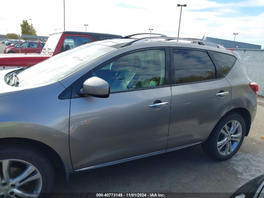 2011 Nissan Murano Le VIN: JN8AZ1MW5BW188145 Lot: 40773149