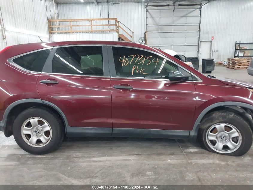 2013 HONDA CR-V LX - 5J6RM3H38DL043981