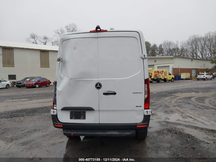 2022 Mercedes-Benz Sprinter 2500 Standard Roof V6 VIN: W1Y4EBVY3NT095300 Lot: 40773158