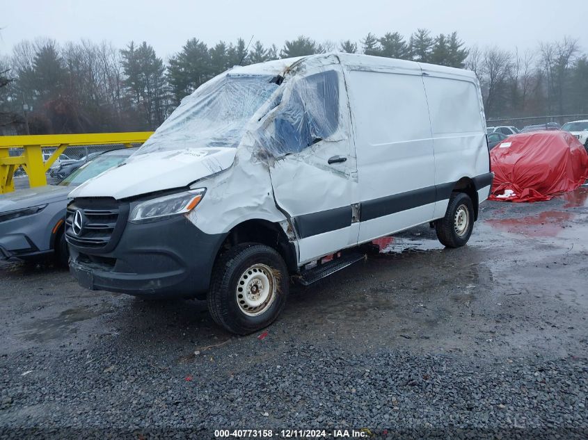 2022 Mercedes-Benz Sprinter 2500 Standard Roof V6 VIN: W1Y4EBVY3NT095300 Lot: 40773158