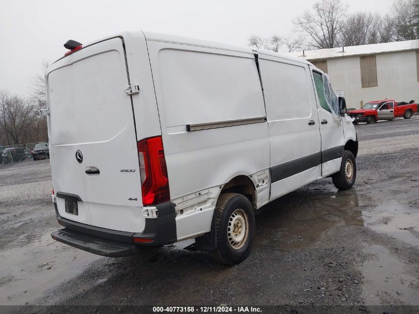 2022 Mercedes-Benz Sprinter 2500 Standard Roof V6 VIN: W1Y4EBVY3NT095300 Lot: 40773158