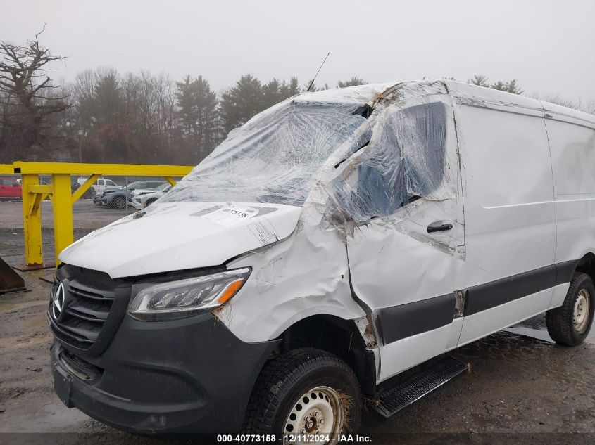 2022 Mercedes-Benz Sprinter 2500 Standard Roof V6 VIN: W1Y4EBVY3NT095300 Lot: 40773158