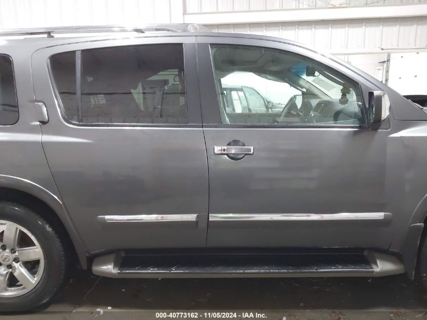 2012 Nissan Armada Platinum VIN: 5N1AA0NC6CN601419 Lot: 40773162