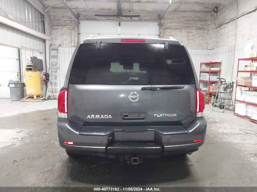 2012 Nissan Armada Platinum VIN: 5N1AA0NC6CN601419 Lot: 40773162