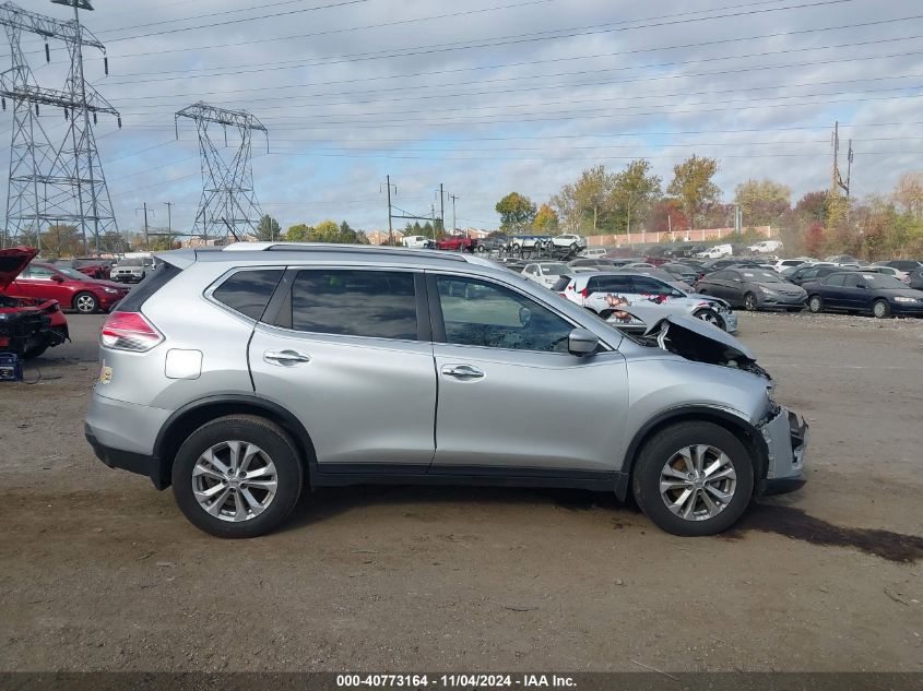 2016 Nissan Rogue Sv VIN: KNMAT2MV3GP626415 Lot: 40773164