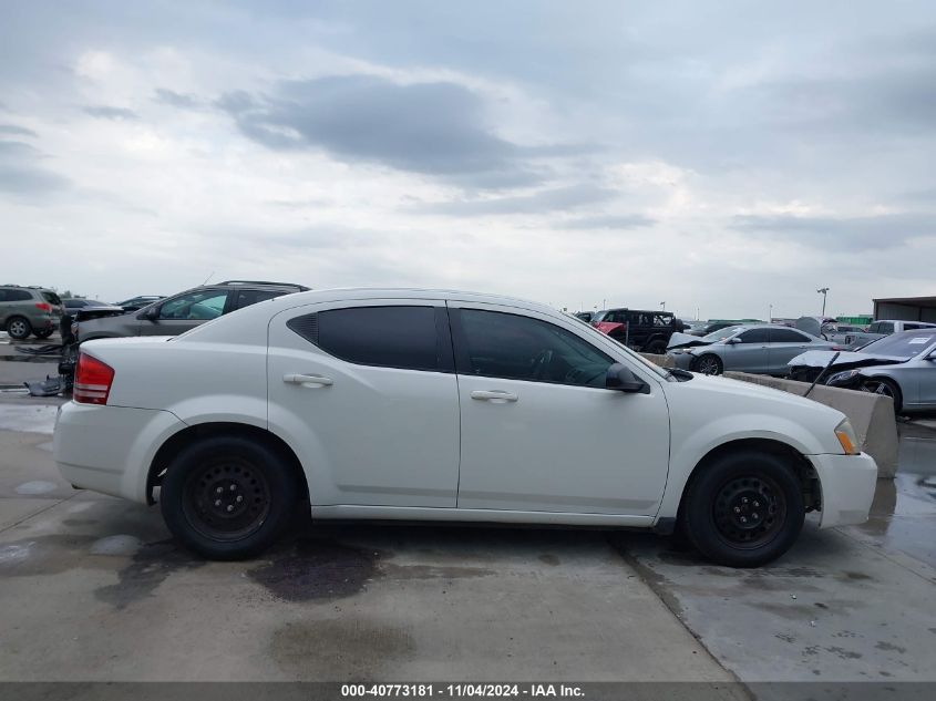 2008 Dodge Avenger Se VIN: 1B3LC46K18N575017 Lot: 40773181