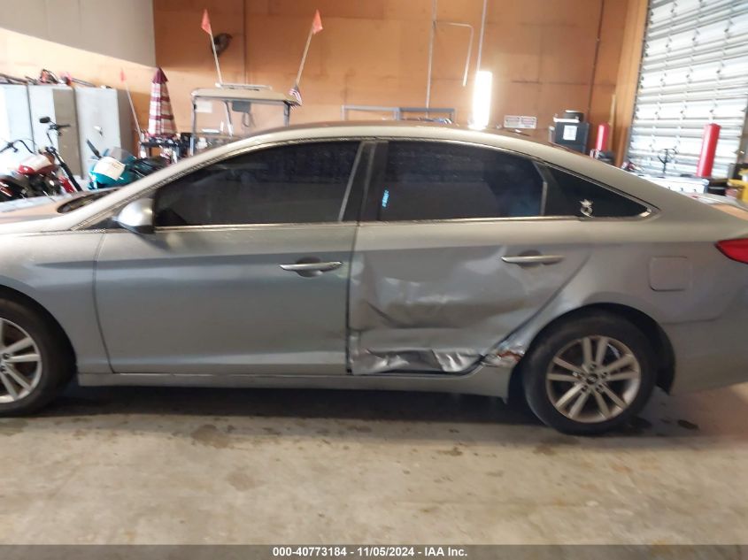 2017 Hyundai Sonata VIN: 5NPE24AF6HH489531 Lot: 40773184