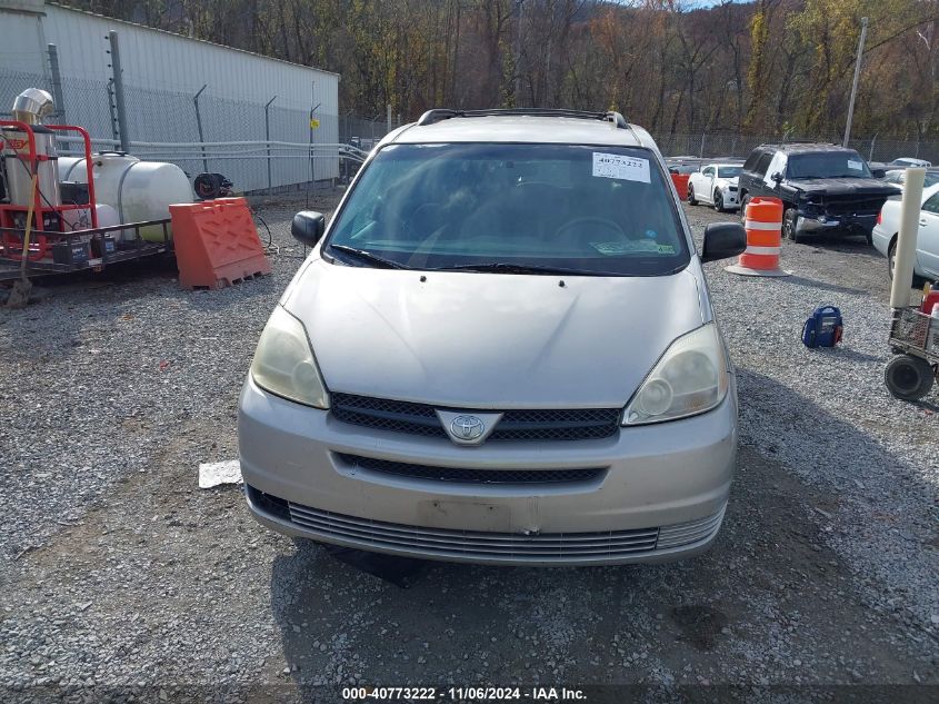 2004 Toyota Sienna Le VIN: 5TDBA23C14S017206 Lot: 40773222