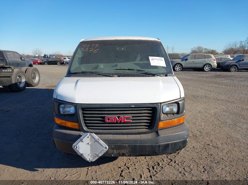 2010 GMC Savana 2500 Work Van VIN: 1GTZGFBA0A1163903 Lot: 40773226