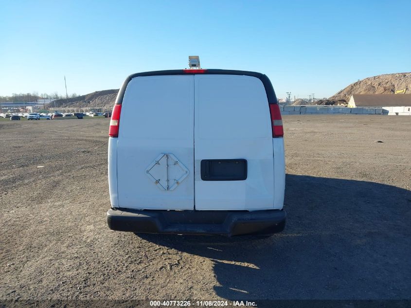 2010 GMC Savana 2500 Work Van VIN: 1GTZGFBA0A1163903 Lot: 40773226