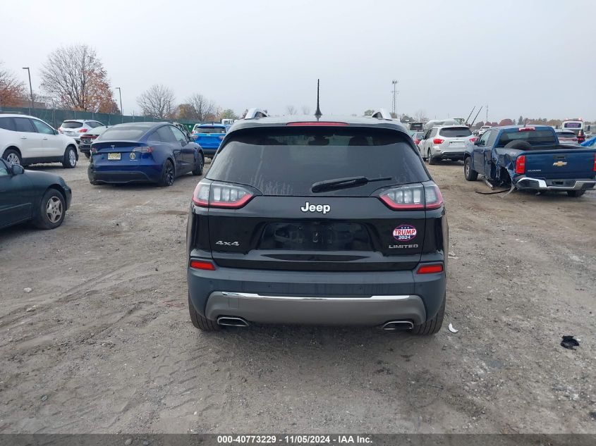 2019 Jeep Cherokee Limited 4X4 VIN: 1C4PJMDX7KD235503 Lot: 40773229