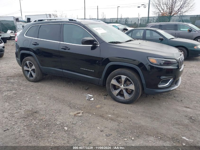 2019 Jeep Cherokee Limited 4X4 VIN: 1C4PJMDX7KD235503 Lot: 40773229