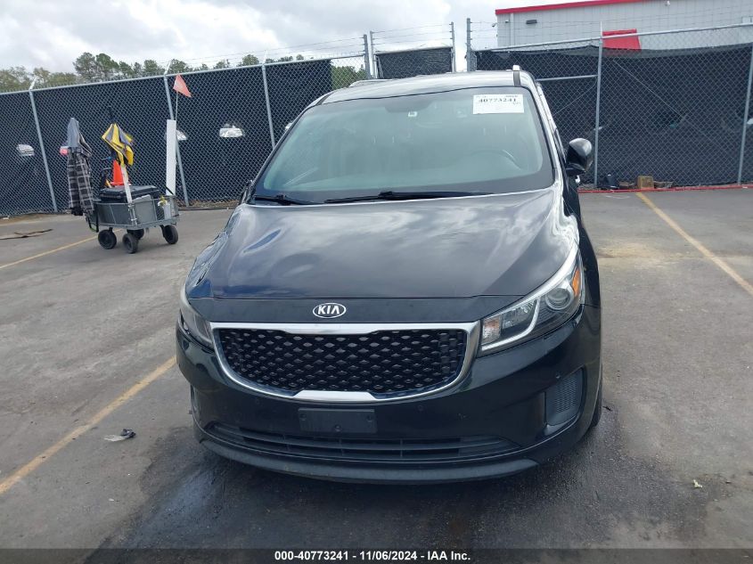 2017 Kia Sedona Lx VIN: KNDMB5C11H6305111 Lot: 40773241