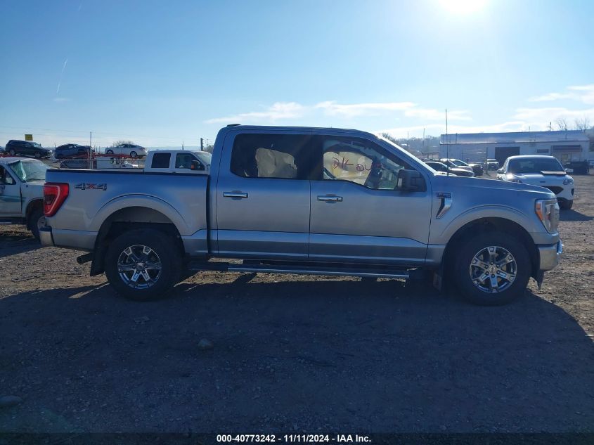 2022 Ford F-150 Xlt VIN: 1FTEW1EP1NFB57931 Lot: 40773242