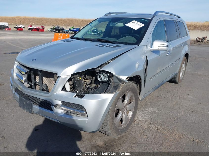 2012 Mercedes-Benz Gl 450 4Matic VIN: 4JGBF7BE6CA787880 Lot: 40773263