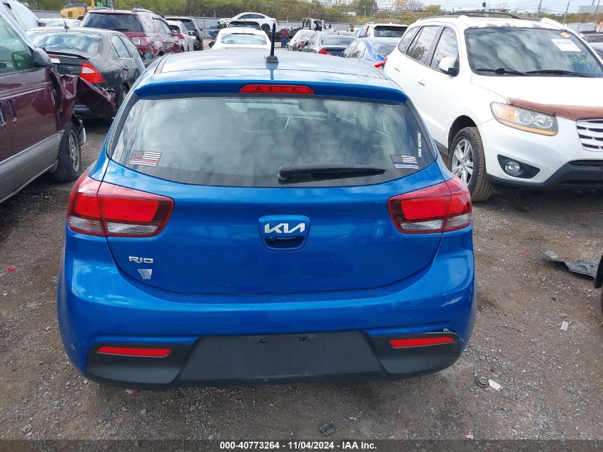 2022 Kia Rio 5-Door S VIN: 3KPA25AD2NE503198 Lot: 40773264