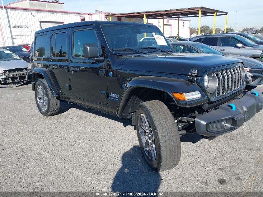 2024 Jeep Wrangler 4Xe Sport S 4Xe VIN: 1C4RJXN66RW186132 Lot: 40773271