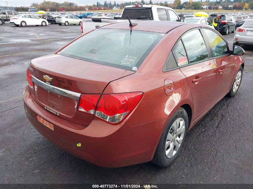 2013 Chevrolet Cruze Ls Auto VIN: 1G1PA5SG7D7110195 Lot: 40773274