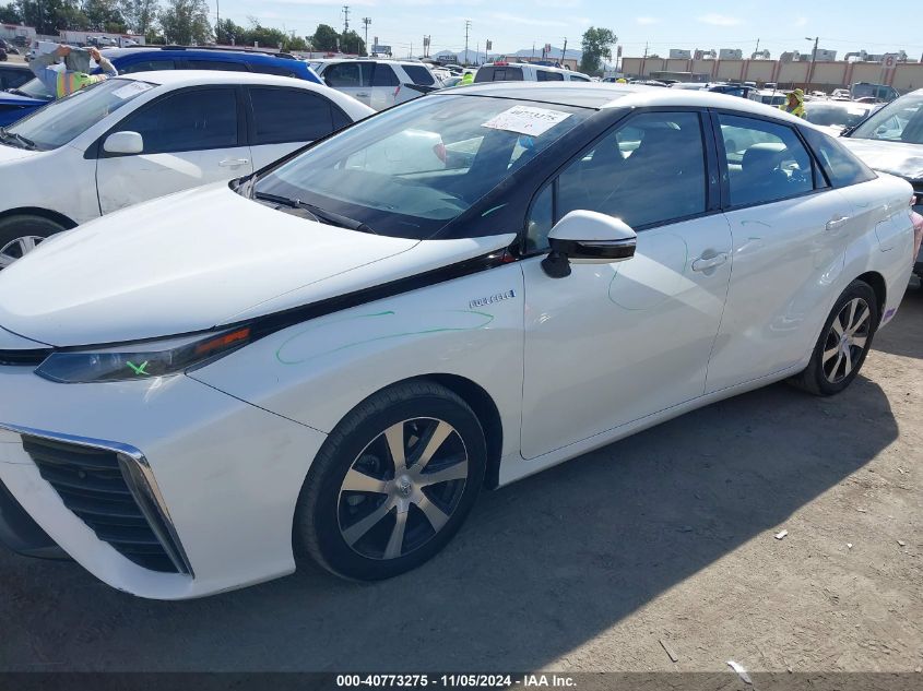 2019 Toyota Mirai VIN: JTDBVRBD5KA006551 Lot: 40773275