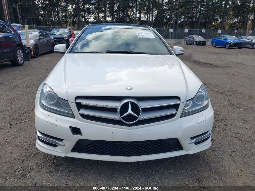 2013 Mercedes-Benz C 350 Sport 4Matic VIN: WDDGJ8JB6DG053167 Lot: 40773294