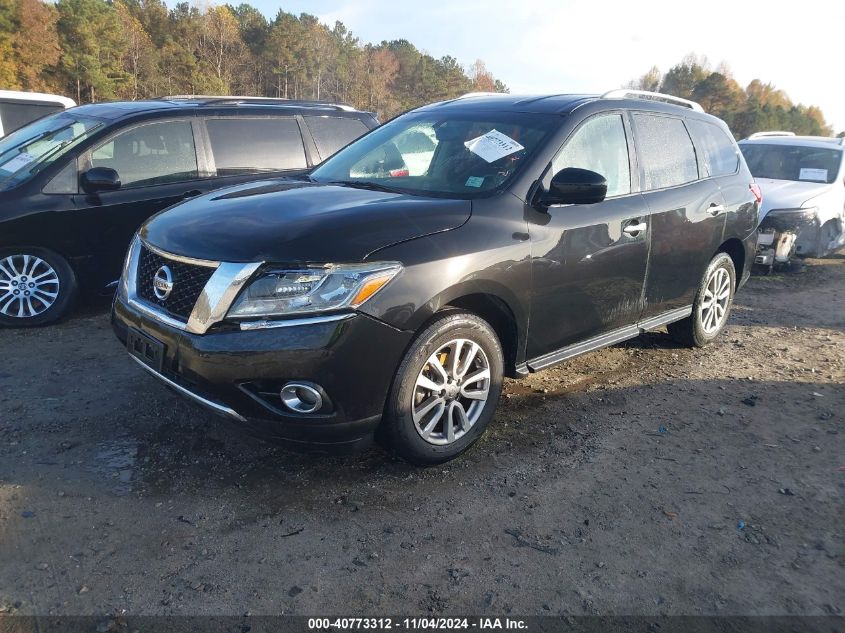 VIN 5N1AR2MN5FC616744 2015 Nissan Pathfinder, Plati... no.2