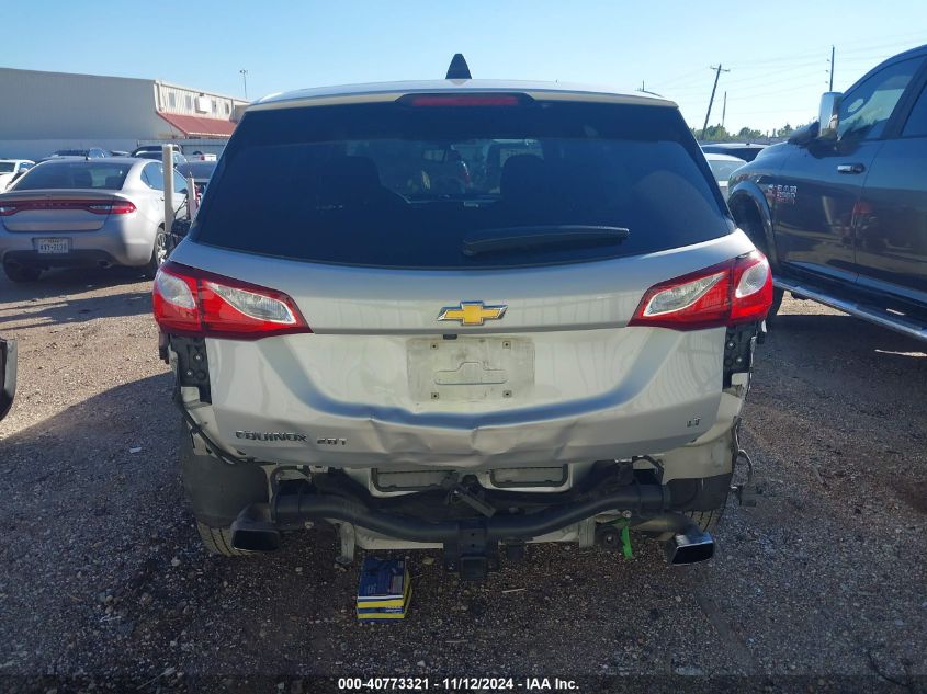 2018 Chevrolet Equinox Lt VIN: 3GNAXKEX8JL249871 Lot: 40773321