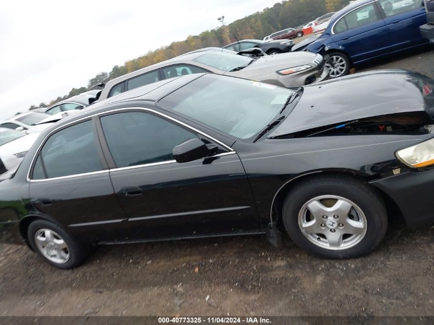 1999 Honda Accord Ex V6 VIN: 1HGCG1652XA039437 Lot: 40773325