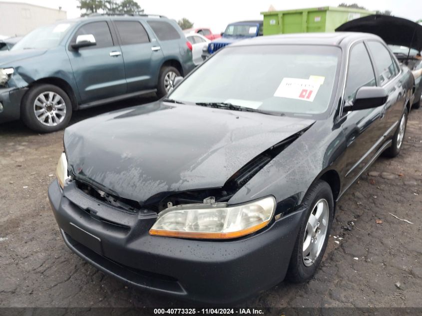 1999 Honda Accord Ex V6 VIN: 1HGCG1652XA039437 Lot: 40773325