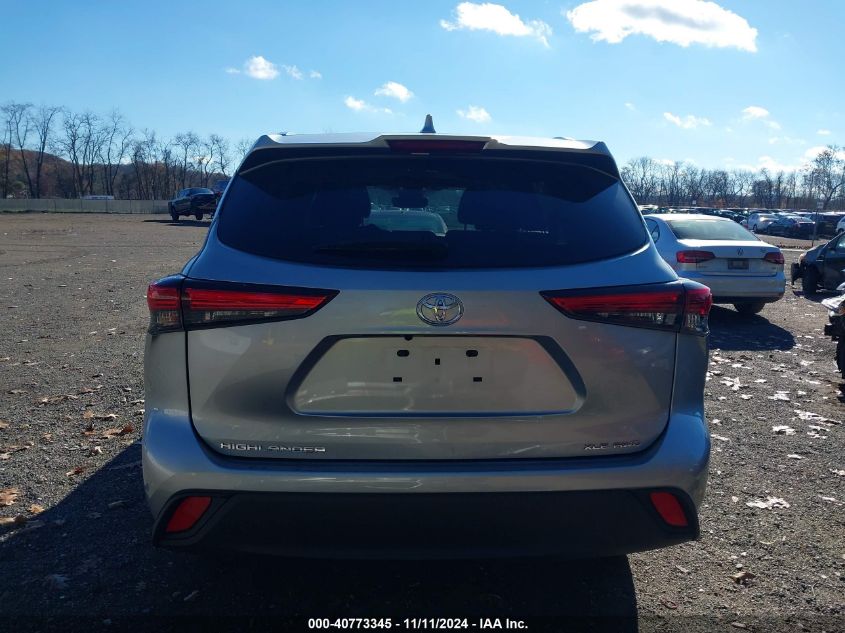 2020 Toyota Highlander Xle VIN: 5TDHZRBH3LS501742 Lot: 40773345