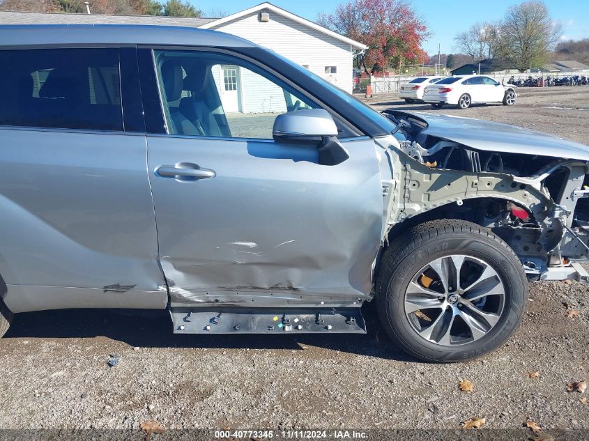 2020 Toyota Highlander Xle VIN: 5TDHZRBH3LS501742 Lot: 40773345