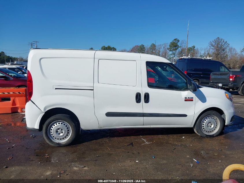 2022 Ram Promaster City Cargo Van VIN: ZFBHRFAB5N6Y69566 Lot: 40773349