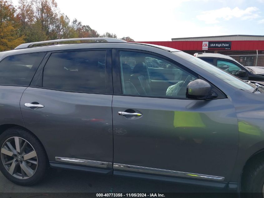 2015 Nissan Pathfinder Platinum VIN: 5N1AR2MM5FC668902 Lot: 40773355