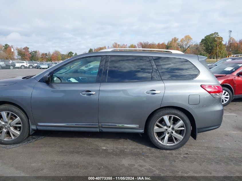 2015 Nissan Pathfinder Platinum VIN: 5N1AR2MM5FC668902 Lot: 40773355