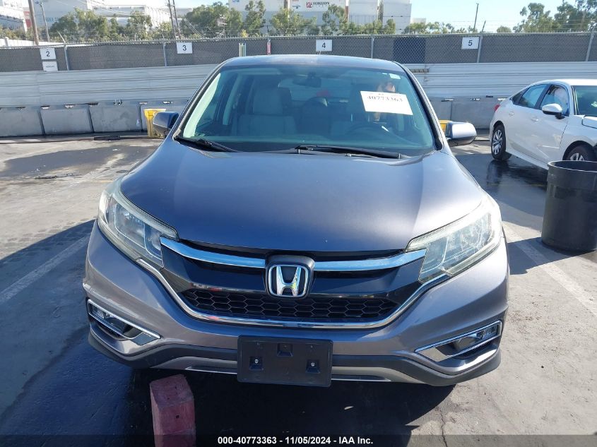 2015 Honda Cr-V Ex VIN: 2HKRM3H53FH535820 Lot: 40773363