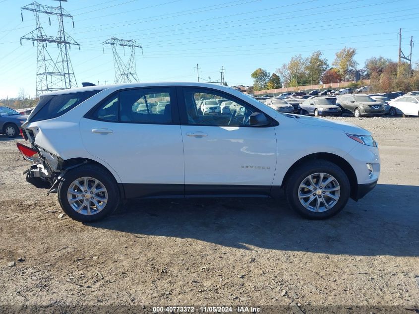 2020 Chevrolet Equinox Awd Ls VIN: 3GNAXSEV9LS738996 Lot: 40773372