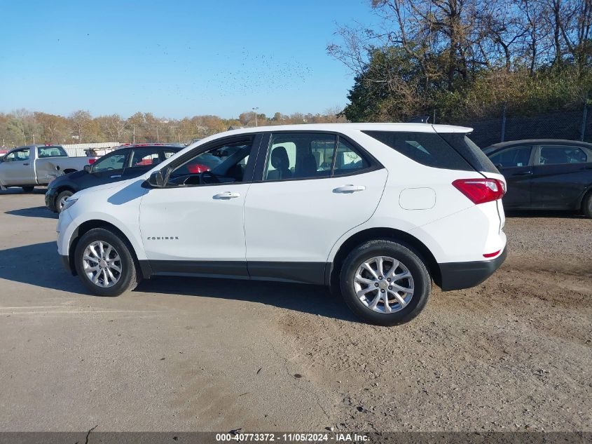 2020 Chevrolet Equinox Awd Ls VIN: 3GNAXSEV9LS738996 Lot: 40773372