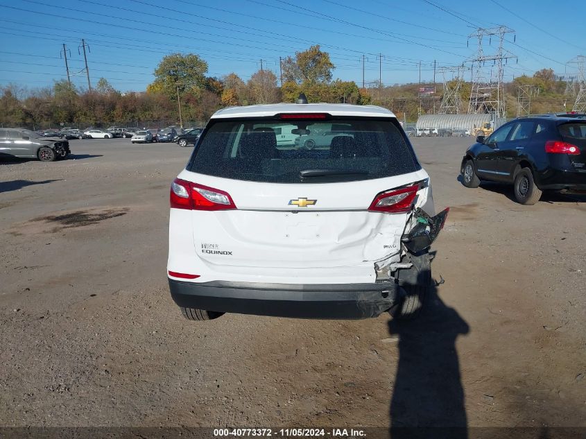 2020 Chevrolet Equinox Awd Ls VIN: 3GNAXSEV9LS738996 Lot: 40773372