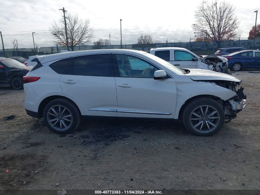 2021 Acura Rdx Technology Package VIN: 5J8TC2H53ML024122 Lot: 40773383