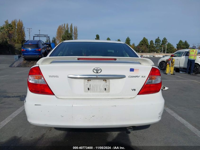 2003 Toyota Camry Xle V6 VIN: JTDBF30K130102681 Lot: 40773400