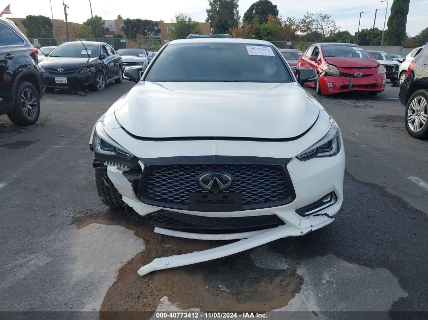 2019 Infiniti Q60 3.0T Luxe VIN: JN1EV7EK3KM230818 Lot: 40773412