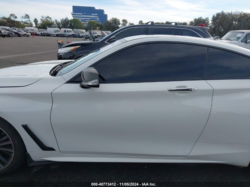 2019 Infiniti Q60 3.0T Luxe VIN: JN1EV7EK3KM230818 Lot: 40773412