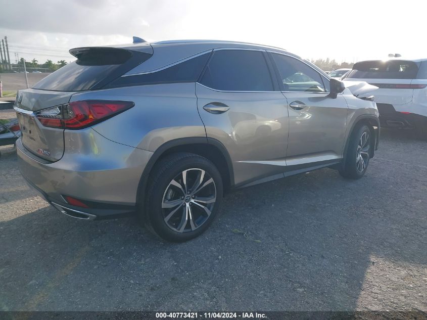 VIN 2T2HZMAAXNC252077 2022 Lexus RX, 350 no.4