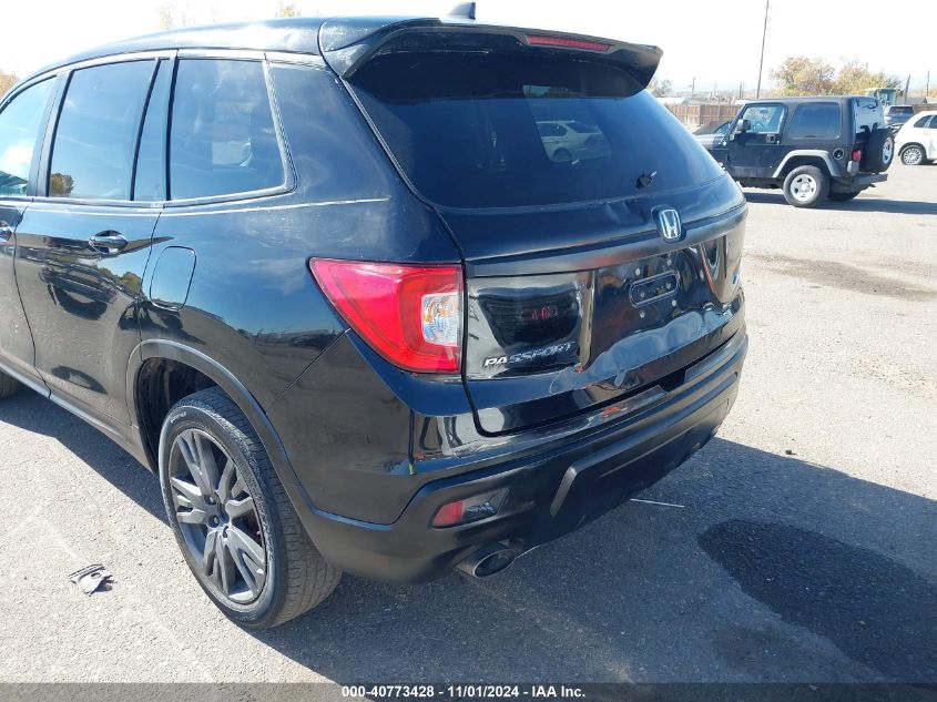 2020 Honda Passport Awd Ex-L VIN: 5FNYF8H51LB005505 Lot: 40773428