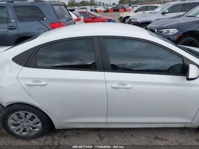 2021 Hyundai Accent Se VIN: 3KPC24A61ME146891 Lot: 40773430